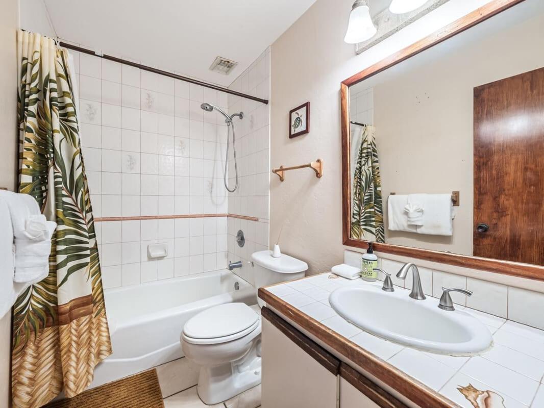 Oceanfront 1 Bedroom 2 Bathroom With Large Lanai - Kona Bali Kai 218 ไคลัวโคนา ภายนอก รูปภาพ