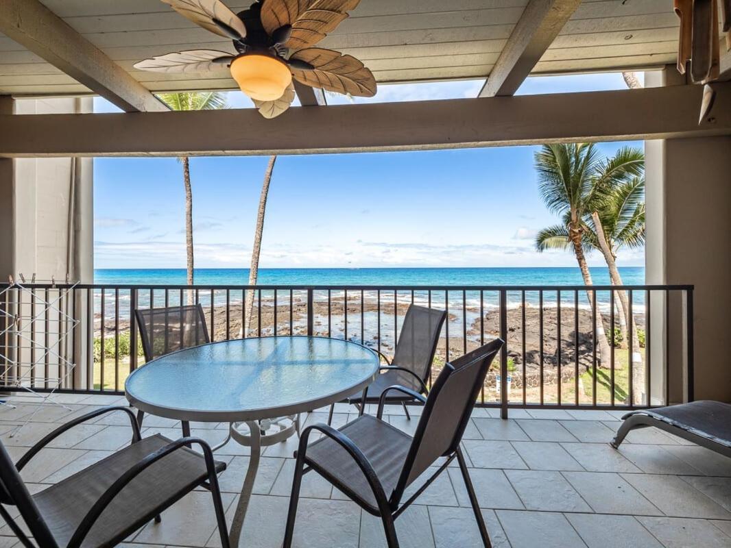 Oceanfront 1 Bedroom 2 Bathroom With Large Lanai - Kona Bali Kai 218 ไคลัวโคนา ภายนอก รูปภาพ