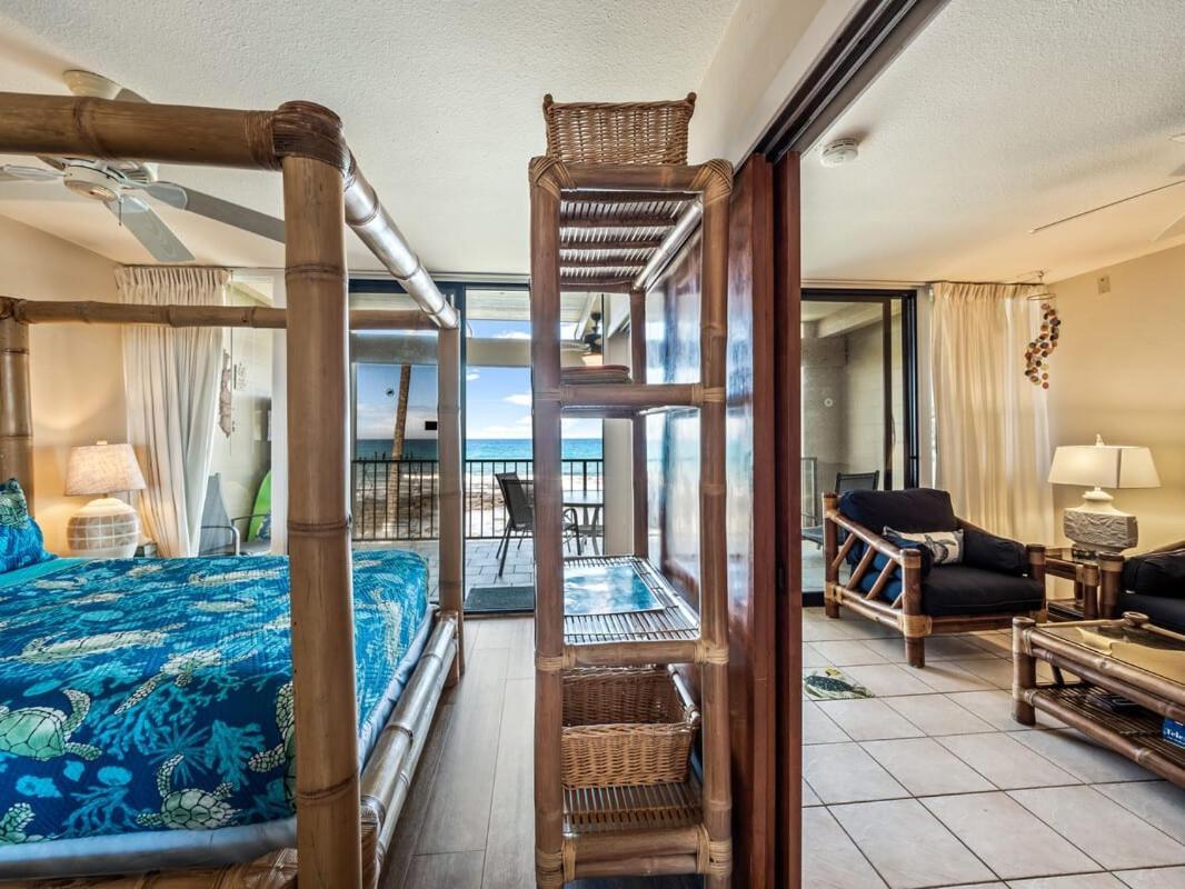Oceanfront 1 Bedroom 2 Bathroom With Large Lanai - Kona Bali Kai 218 ไคลัวโคนา ภายนอก รูปภาพ