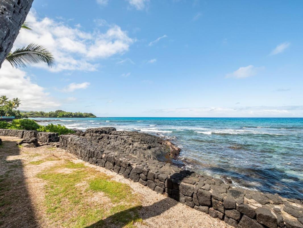 Oceanfront 1 Bedroom 2 Bathroom With Large Lanai - Kona Bali Kai 218 ไคลัวโคนา ภายนอก รูปภาพ